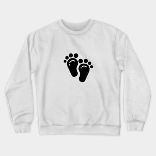 Footprint of a child Crewneck Sweatshirt